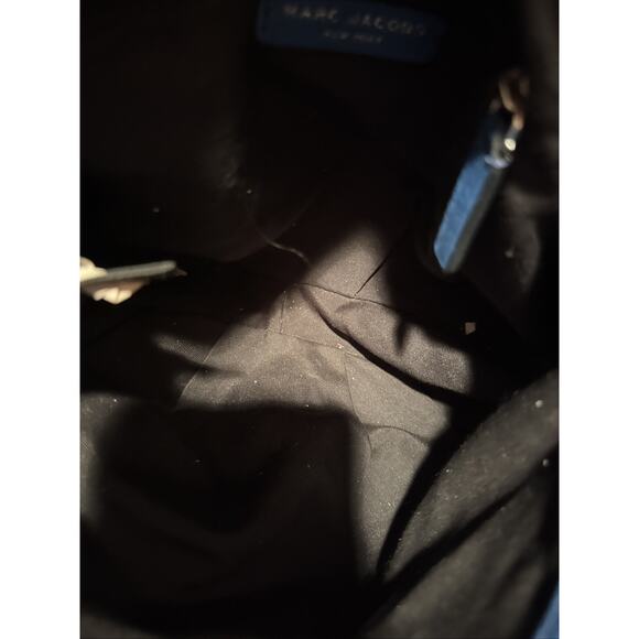 Marc Jacobs New York Blue Leather Crossbody Bag - Picture 9 of 9